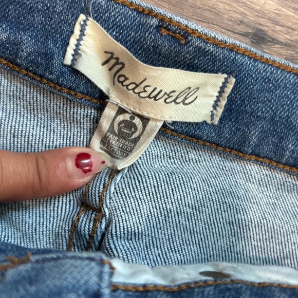 Madewell High Rise Straight leg Jeans - Picture 4 of 8